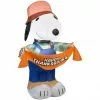 Gemmy Airblown Inflatable Snoopy as Scarecrow, Self-Inflates, G-70445 -Deals Gemmy Store 1445718
