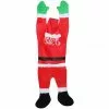 Gemmy Seasons Greetings Santa Hanging from Gutter Holiday Decoration, 5.5 ft. Tall, G-15307 -Deals Gemmy Store 1483338