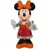 Gemmy 3.5 ft. Airblown Inflatable Minnie Holding Cornucopia, G-2262226 -Deals Gemmy Store 1539069