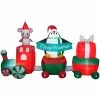 Gemmy Airblown Inflatable Christmas Train Scene -Deals Gemmy Store 1572766