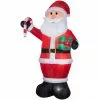 Gemmy Airblown Inflatable Santa with Gift and Candy Cane 1 Gemmy Airblown Inflatable Santa with Gift and Candy Cane -Deals Gemmy Store 1572769