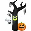 Gemmy Airblown Ghostly Tree Scene Inflatable Decoration, G-221840 -Deals Gemmy Store 1694653