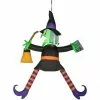 Gemmy Airblown-Crashing Witch with Spell Book-MD (HD) -Deals Gemmy Store 1694721