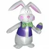 Gemmy Airblownwhite Bowtie Bunny with Vest -Deals Gemmy Store 1874444