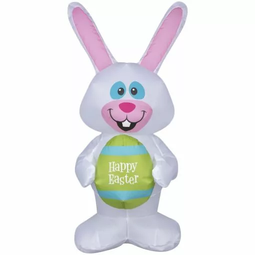 Gemmy Airdorable Airblown Whimsical Easter Bunny -Deals Gemmy Store 1874449