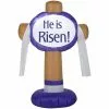Gemmy Airblown-Outdoor "He Is Risen" Easter Sign, Small, G-41730 -Deals Gemmy Store 1877963