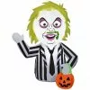 Gemmy Airblown Inflatable Stylized Beetlejuice CarBuddy with Treat Sack 2 Gemmy Airblown Inflatable Stylized Beetlejuice CarBuddy with Treat Sack -Deals Gemmy Store 1904172