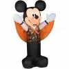 New! Gemmy Airblown Inflatable Mickey Mouse as Vampire with Candy Toss Vest -Deals Gemmy Store 1904203