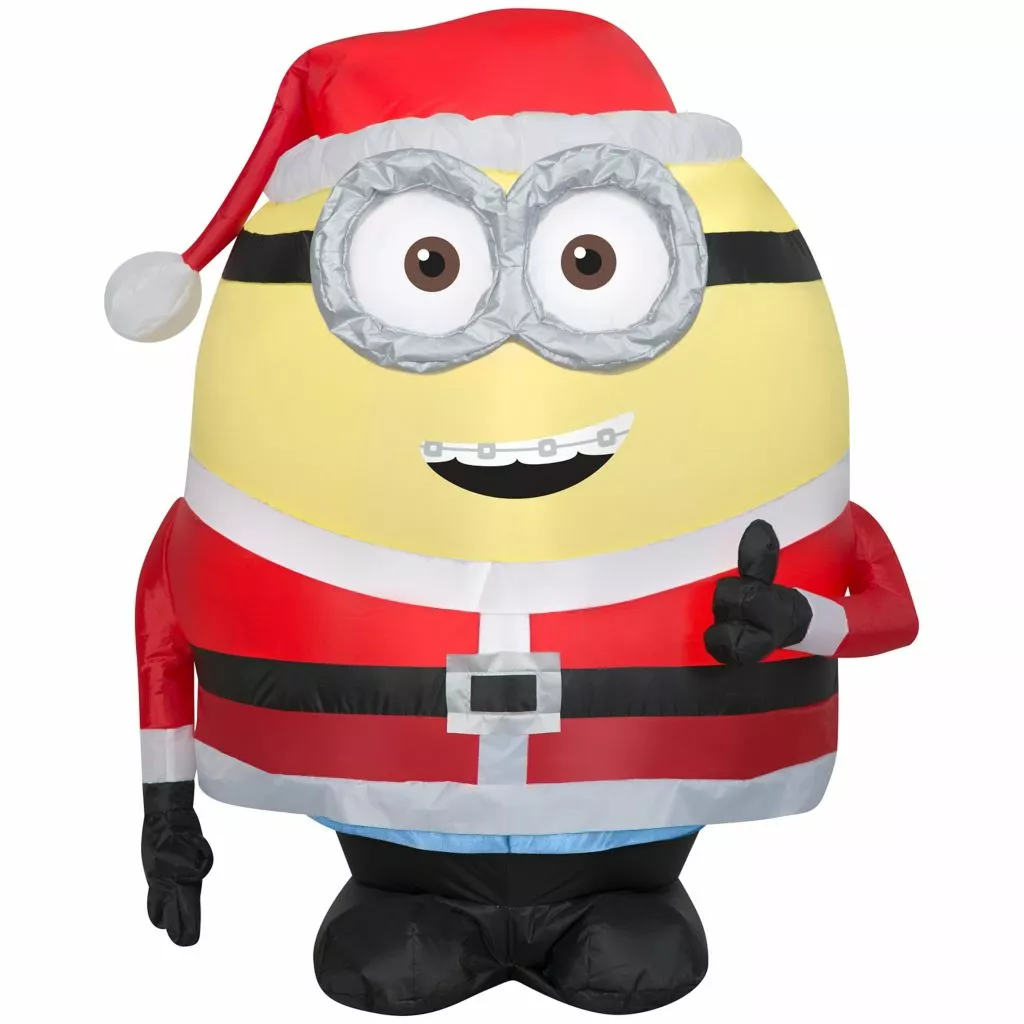 New! Gemmy Airblown Inflatable Minion Otto in Santa Suit, G-110007 3 New! Gemmy Airblown Inflatable Minion Otto in Santa Suit, G-110007