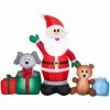 New! Gemmy Airblown Inflatable Santa and Friends, G-117596 -Deals Gemmy Store 1935140