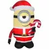 New! Gemmy Airblown Inflatable Minion Stuart Licking Candy Cane, G-119292 -Deals Gemmy Store 1935152