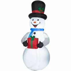 New! Gemmy Airblown Inflatable Snowman, G-119534